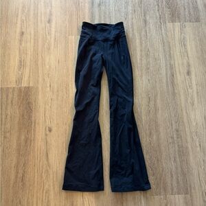 Lululemon Navy Flared Yoga Pants